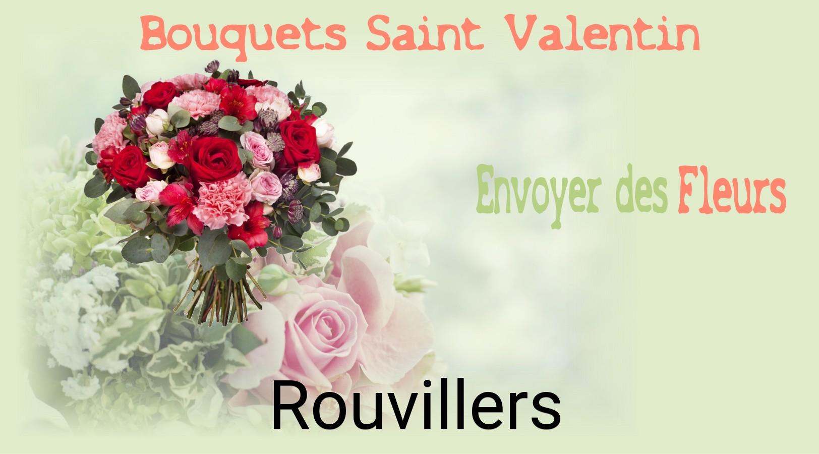 Roses de Saint-Valentin livrées à Rouvillers